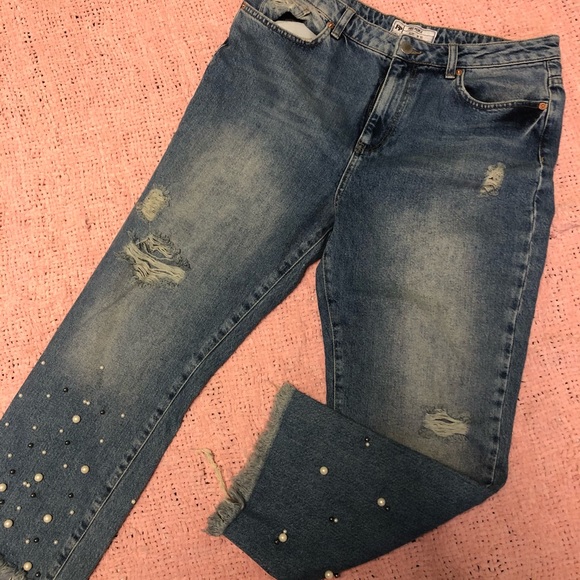 Free People Pearl Crop Jeans - Picture 3 of 12